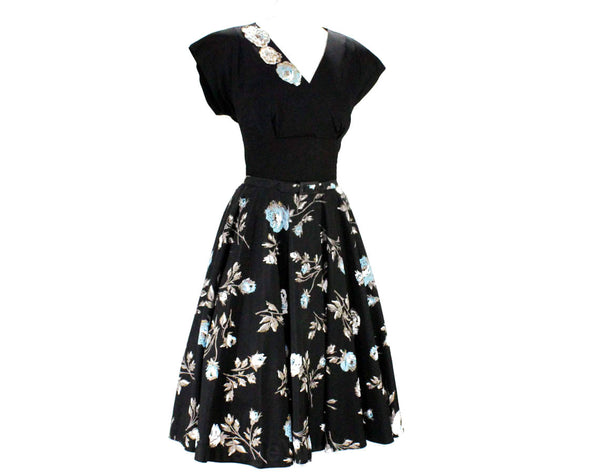 Size 8 Gorgeous 1950s Dress - Mid Century 50s Glamour