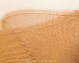 4 Pairs 1940s French Heel Stockings - Knee High Hosiery - Suntan Hue Skin Blend - Size 10 1/2 - 15 Denier by Spot Lite - Unworn 40s NIB