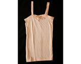 3T Girl's Pink Slip - 1920s Girls Summer Rayon Chemise - Toddler Girl Deadstock - 20s Child's Full Slip - Deadstock - Baby Flapper - 37266-1