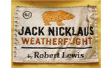 Men's Medium Rayon Windbreaker - Yellow 1960s Jacket with Very 40s Look - Jack Nicklaus Weatherflight - Cold Rayon - Metal Zip & Buckles