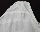 Antique Baby Chemise - Fine Cotton White Toddler's Slip with Greek Key Lace - Size 2T 18-24 Months - Girls Summer 1910s 1920s Under Dress