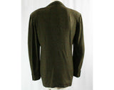 Soft as Cashmere Men's Suit Jacket - 1960s - Mens Size Large - Italian by Randazzo - 60s Pebbled Wool - 3-Button - Chest 47 - 42335