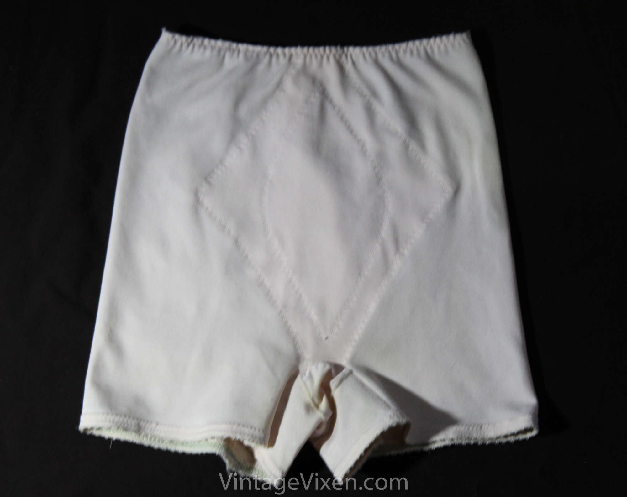 1970s Panty Girdle - Pale Pink Satin Spandex Vintage Foundation Suppor –  Vintage Vixen Clothing