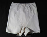 1970s Panty Girdle - Pale Pink Satin Spandex Vintage Foundation Support Wear Shapewear Shiny Panties - 70s Lily of France - Waist to 24