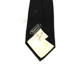 1940s Men's Tie - 40s Hand Painted Fly Fishing Novelty Theme - Lure Wicker Bag Rod & Reel Fish Net - Mens Necktie - 40's California - 45617
