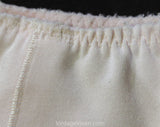 1970s Panty Girdle - Pale Pink Satin Spandex Vintage Foundation Support Wear Shapewear Shiny Panties - 70s Lily of France - Waist to 24