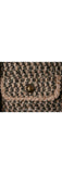 XS 1950s Crochet Suit - Pink & Mocha Hand Crocheted Size 0 Jacket and Skirt - 50s 60s Designer Samuel Winston - Made in Portugal - Waist 23