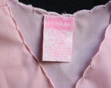 Pink Baby Outfit - Retro Top & Panty with Embroidered Ducks and Basket - Size 3 to 6 Months - Infants Summer Cotton - Bloomers - 29842-1