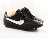Size 7 Men's Nike Football Cleats - 1980s Athletic Shoes - Black Mens Retro Sports Sneakers - Authentic Nike - NOS 80s Deadstock