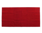 Beautiful Cotton Textile - Top Quality Rectangular Canvas Table Runner - Arts & Crafts Minimalist Brick Red Ivory Art Nouveau Screen Print