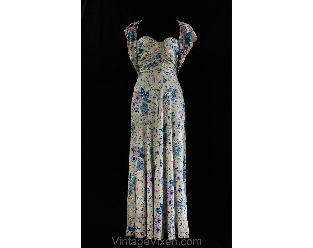Size 6 1930s Evening Dress