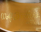 Size 6 Yellow Heels - 6AA Narrow Golden Leather Stiletto Shoes - 1950s High Quality Hand Lasted by Andrew Geller - Fall Autumn Goldenrod