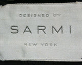 Size 8 Sarmi Jacket - Black & Silver Polka Dot Brocade - Ringmaster Burlesque - From 1960s 7th Avenue Showroom NYC - 60s - Bust 36 - 23669