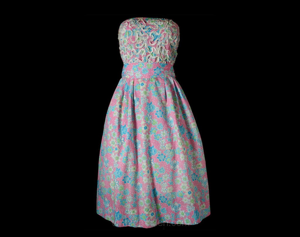 Size 10 Lilly Pulitzer Sun Dress - Strapless Spring Fit & Flare Frock Vintage Vixen Clothing Size 10 Lilly Pulitzer Sun Dress - Strapless Spring Fit & Flare Frock Vintage Vixen Clothing