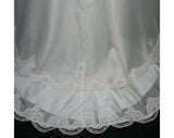 Size 10 Wedding Dress - Gibson Girl Inspired Antique Style 60s Bridal Gown with Pearl-Rimmed Lace - Medium - Bust 37.5 - Waist 30 - 34159-1