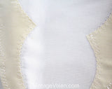 1970s Panty Girdle - Ivory White Spandex Vintage Foundation Support Wear Shapewear - Small - 60s 70s Biflex Deadstock NIB - Waist 21 to 24