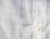 1920s Toddlers White Cotton Romper - Charming Chemise Style with Pink Deco Embroidery - Size 18 to 24 Months - Infant Child's Bubble Suit