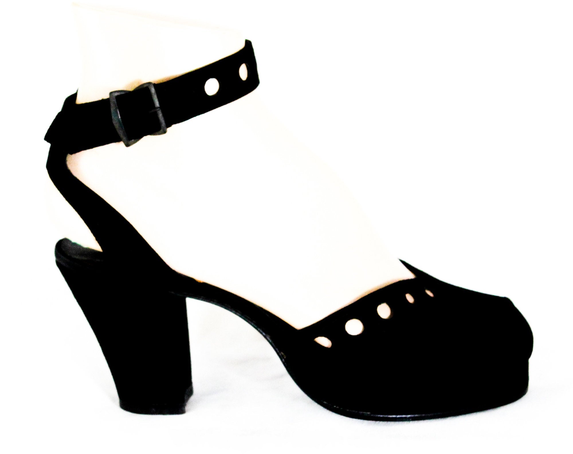 Aldo Vannice Black Sparkle Peeptoe Platform Sole Heels Size 5/38 – Whispers  Dress Agency