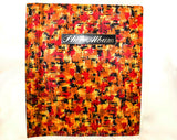 1960s Photo Album Full of Candid Pictures - Burnt Orange Red Black Satin Hardback Cover - Mostly 1950s 60s Images - Ten Cellophane Pages
