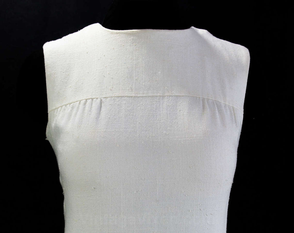 Size 4 Sun Dress - Cute 60s White Dress Size 4 Sun Dress - Cute 60s White Dress