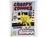 1970s Boy's Creepy Comics Tank Top - Size 10 Boys Shirt - Kitschy Cartoon Spider Comic Book Deadstock - 70s Retro Athletic Top - Chest 28
