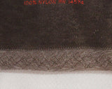 3 Pairs Seamless Stockings by Pauline Trigere - 1950s Dark Brown Hosiery - Size 8 1/2 Petite - 50s 60s Three Fine Mesh Sheer Sets - NIB