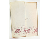 1 Pair 1940s Seamed French Point Heel Stockings - Post WWII Era Hosiery - Suntan Hue Thigh Highs - Size 10 1/2 One Pair Unworn NIB by Cora