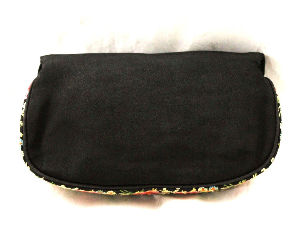 CHIC NOIR 1950's Pleated Clutch with Chain Attached Coin Purse — Carmine &  Hayworth Vintage