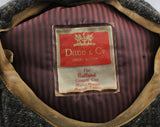 Men's Harris Tweed Newsboy Cap - British 1960s Street Style Gent's Hat - Gray Brown Green Wool - 50s 60s Rutland County Cap - 7 1/4 - 47964