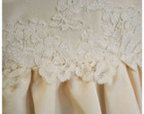Size 8 Wedding Dress - Romantic 1960s Jane Austen Style Bridal Gown with Juliet Sleeves & Train - Priscilla of Boston - Bust 34.5 - 31809-1