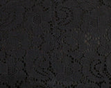 Size 8 50s Suit - 1950s Navy Lace Jacket & Skirt - Dark Blue Early 60s Audrey Style Elegant Summer Outfit - Satin Piping - Waist 26.5
