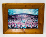 3 Framed Prints of Interlochen Arts Camp Michigan - Pictures 50s Harpists Orchestra Ballet Dancers - Les Preludes Musicians - Pine Frames