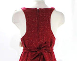 Size 8 Tweed Bodice with Plunge V Neck - 1970s Maroon Flecked Sleeveless Top - Sexy 70s Racer Back Blouse - Fall Winter Weskit - California