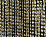 Size 12 1960s Gold Dress - Sparkling Metallic Lurex 60s Cocktail - Gorgeous Large Curvy Knit - Sleeveless Cowl Neck with Belt - Bust 38.5