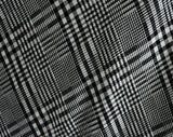 Black & White Tassel Cape Jacket - Any Size 1980s Unique Street Business Wear - Elegant Glen Plaid - Designer Dan DeSantis 1987 Deadstock