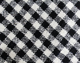 XXXS Mini Skirt - 1960s Black & White Skirt with Original Tags - Girl Friday Style NWT 60s Teen Size - Very Small less than 000 - Waist 19.5