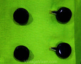 Size 8 Christian Dior Suit Jacket - Electric Lime Green Double Breasted Blazer with Black Buttons - Sharp 1990s Power Suit Chic - Bust 36