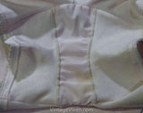 1970s Panty Girdle - Pale Pink Satin Spandex Vintage Foundation Support Wear Shapewear Shiny Panties - 70s Lily of France - Waist to 24