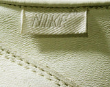 Size 8.5 Sneakers - White Nike Ladies Tennis Shoes - 8 1/2 Casual 1990s Flats - Sporty Preppie 80s 90s Summer Leather with Lace Up - NOS