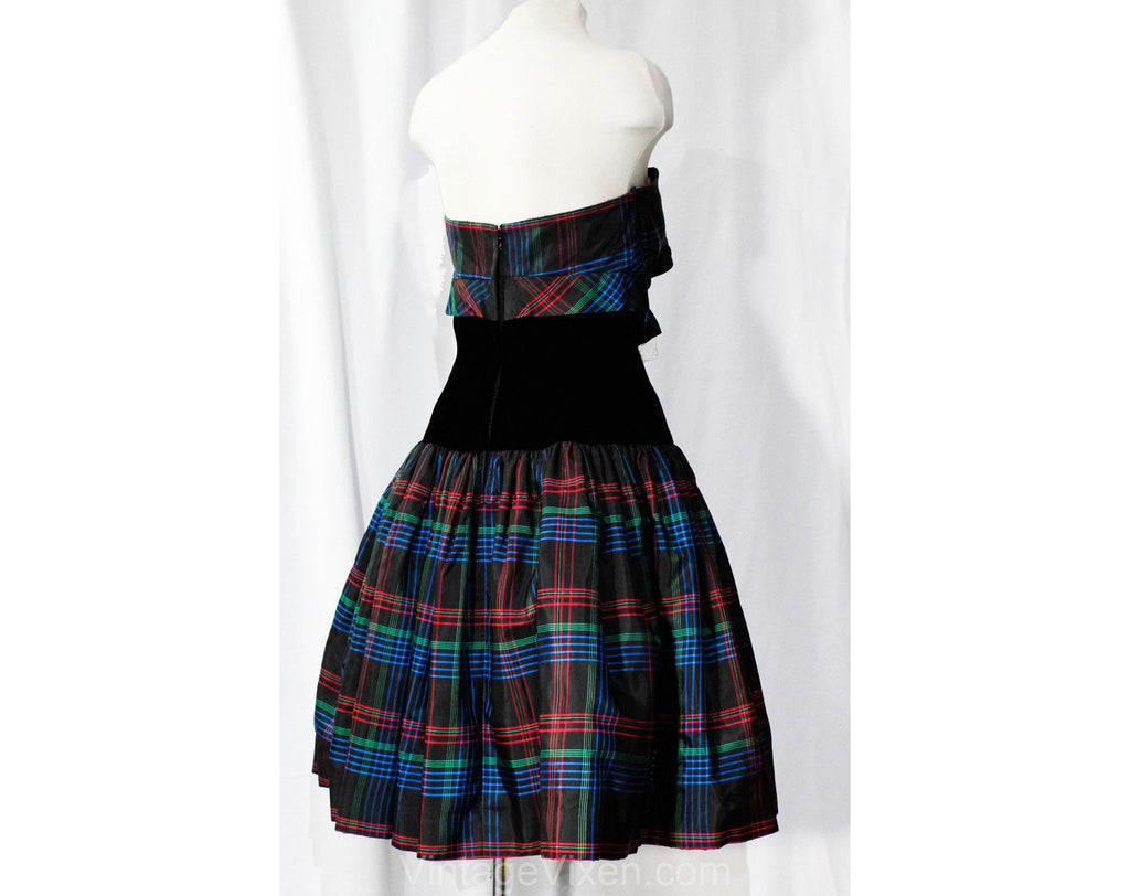 Size 4 Plaid Party Dress
