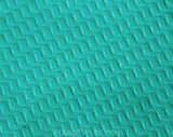 50s Robin's Egg Blue Fabric - 2.5 Yards x 44 1/2 Inches Turquoise Waffle Cotton Pique - 1950s Summer Dress Skirt Pants Shorts Yardage
