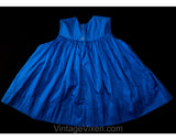 Girl's Size 3T Sailor Dress - 1950s 60s Nautical Girls Frock - Size 3 Childs Summer 4th of July - Matching Middy Blouse - Red White Blue