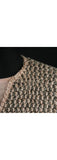 XS 1950s Crochet Suit - Pink & Mocha Hand Crocheted Size 0 Jacket and Skirt - 50s 60s Designer Samuel Winston - Made in Portugal - Waist 23