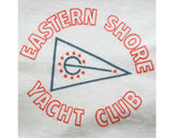 Teen's 1960s Shirt - Eastern Shore Yacht Club Vintage T-Shirt - Girls Boys Unisex Size 14 - Ladies 2 - Summer Casual Deadstock - 39836