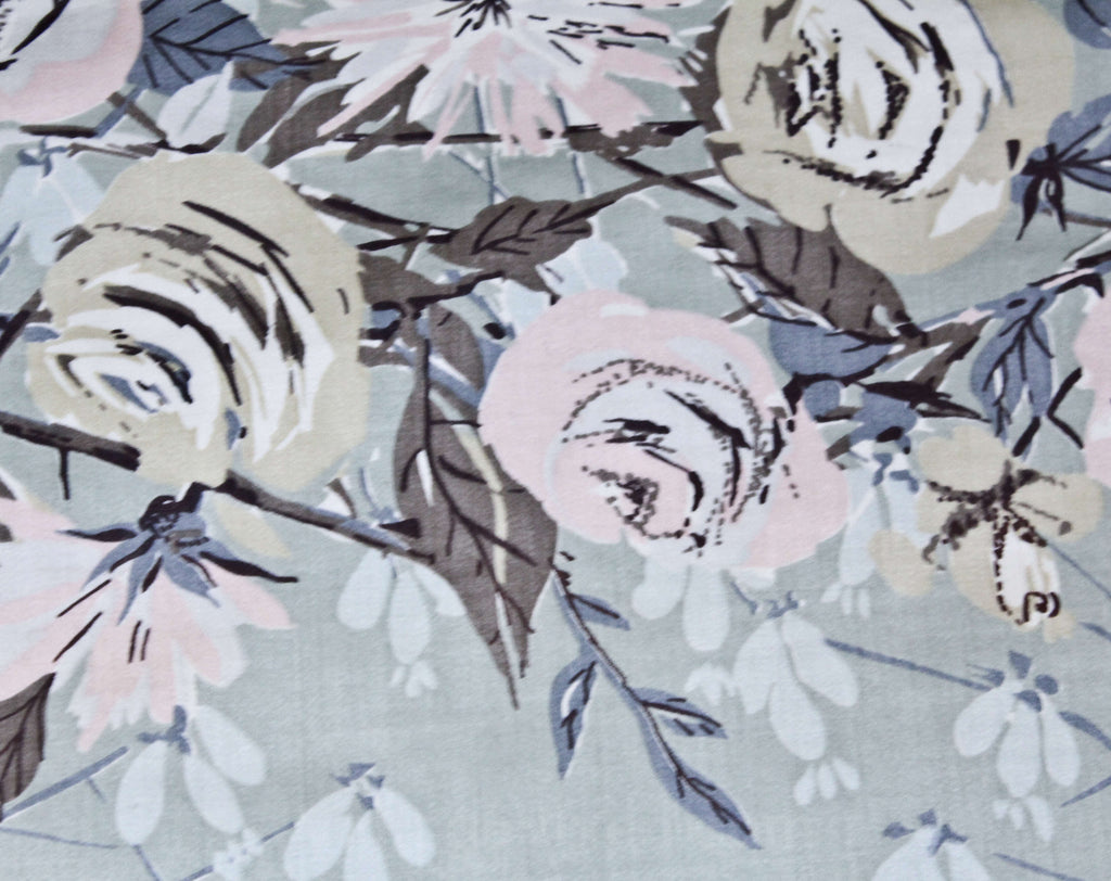 1950s Curtains Set of 4 Panels with Pair Twin Dust Ruffles - 50s Blue –  Vintage Vixen Clothing, image size:1024x812