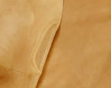 3 Pairs Seamed Cuban Heel Stockings - 1940s 50s Hosiery - Golden Honey Taupe - Size 9 1/2 15 Denier - Three Evening Sheer Sets - Melrose NIB