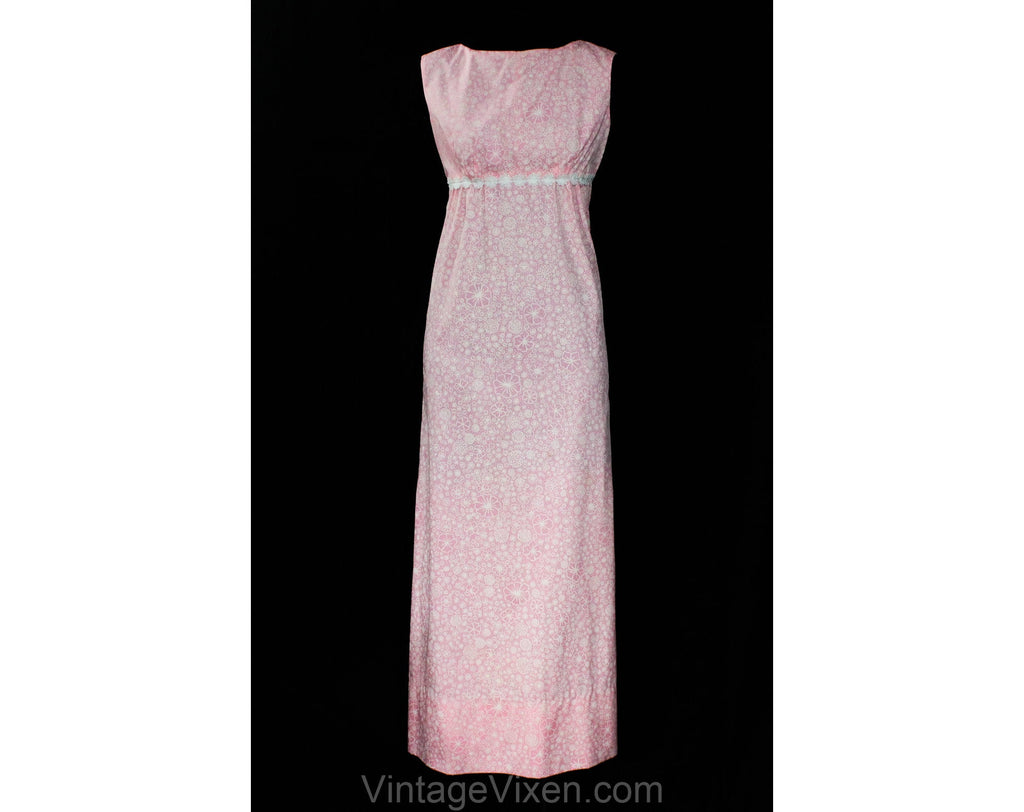 Size 8 Lilly Style Sun Dress - 1960s Sleeveless Empire Waist Summer Go Vintage Vixen Clothing Size 8 Lilly Style Sun Dress - 1960s Sleeveless Empire Waist Summer Go Vintage Vixen Clothing