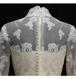 Size 4 Wedding Dress - Classic Vintage 1960s Satin & Lace Appliqued Bridal Gown by Priscilla of Boston - Small 60s Bridalwear NWT - Bust 33