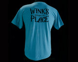 Men's Small T Shirt - Wink's Place Pub Deposit NY - Old School Local Upstate New York Bar Tee - 1980s Small Town Tavern Mens Top - Chest 40