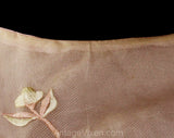 XXXS 1950s Pink Cocktail Dress - Size 000 - Teen Girls 12 - Powder Pink Fit and Flare 50s Debutante Silk & Velvet - Girl Next Door - Bust 30